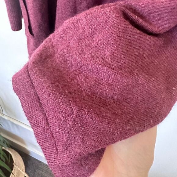 Eddie Bauer Women's Open Front Cardigan Wool Blend Sweater Medium - Picture 7 of 15